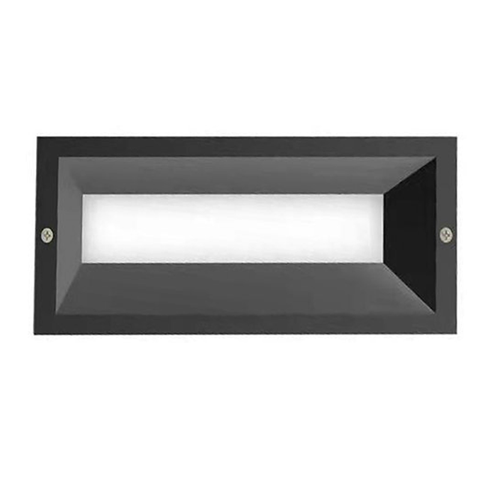 13W Black Tri Color LED Brick Light | D90mm 108°