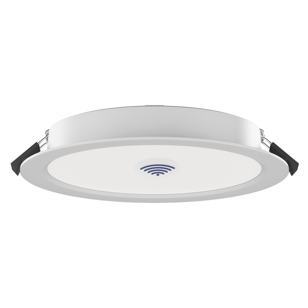 15W Slim Tri Color Dimmable LED Downlight With Microwave Sensor | 140-155 mm Cutout 