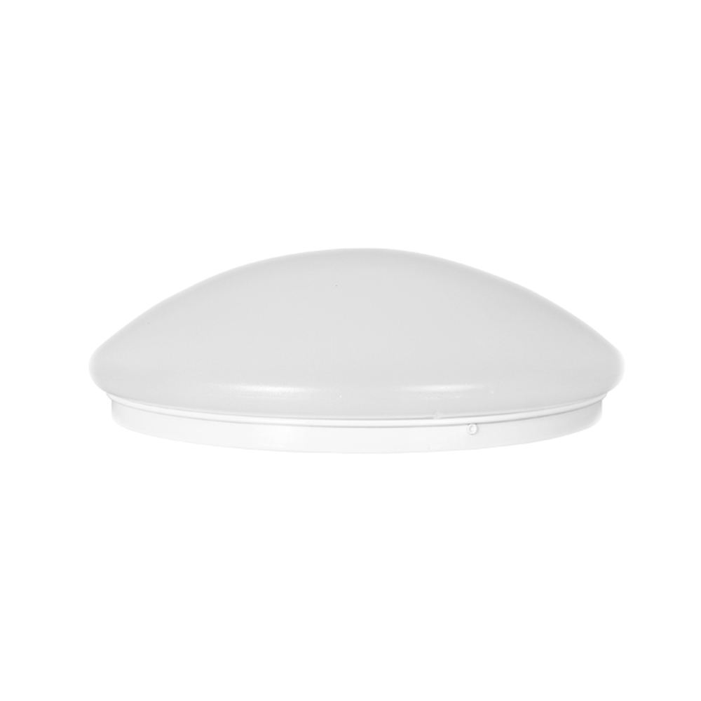 18W Round Tri Color Dimmable LED Ceiling Oyster Light with Microwave Motion Sensor | 330mm